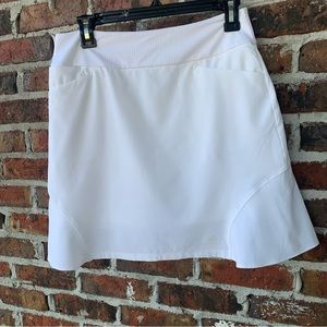 Adidas White Frill Skort Size SL
